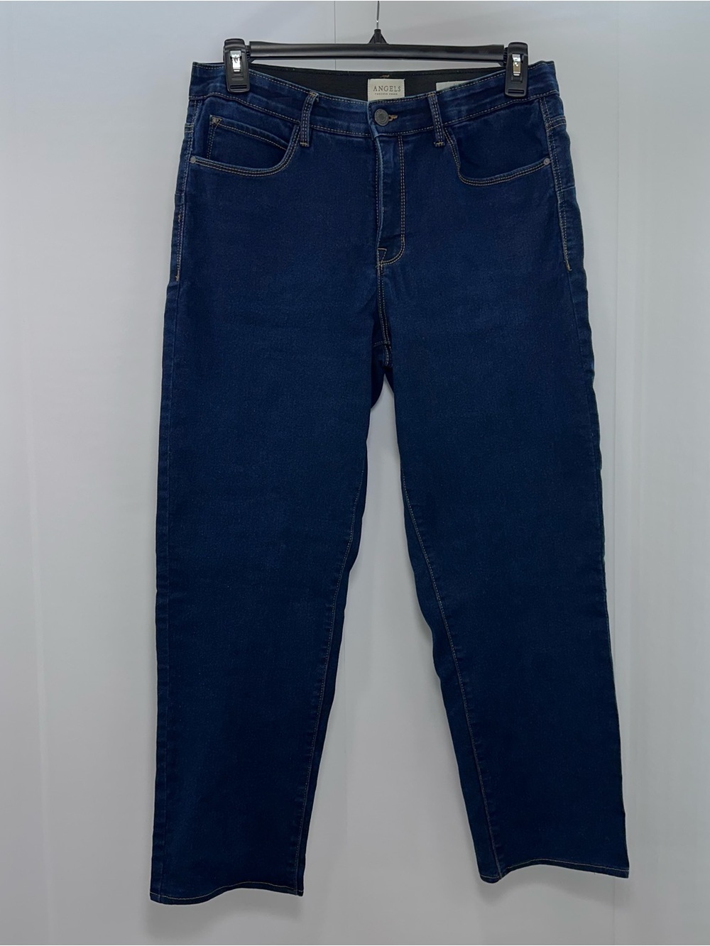 Angels Women's Straight Leg Jeans - Dark Blue